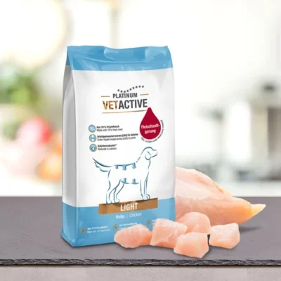 PLATINUM VETACTIVE Light száraz kutyatáp - 1,5kg